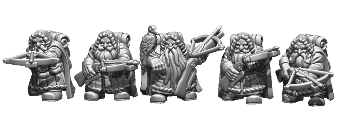 10mm Fantasy Battle Norse Dwarves Army by Varus Miniatures