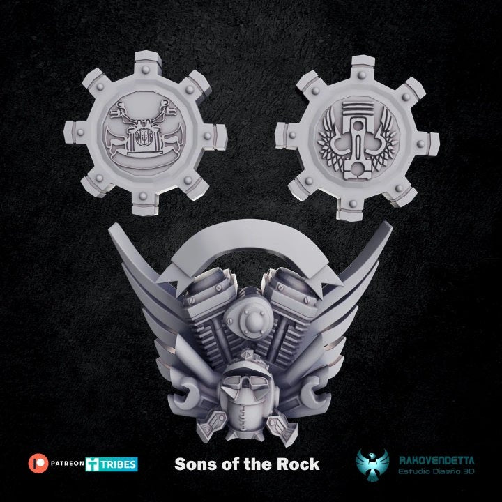 Rakovendetta Estudio Dwarf Biker Fantasy Football Team