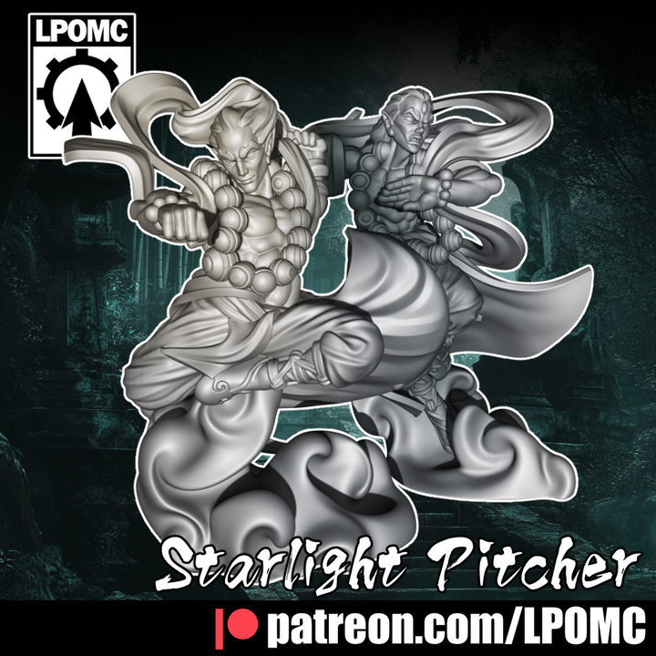 LPOMC Elf Monk Fantasy Football Team