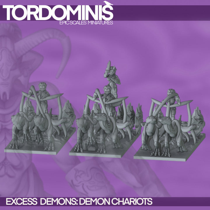 10mm Daemons of Excess Army by Tordo Miniatures