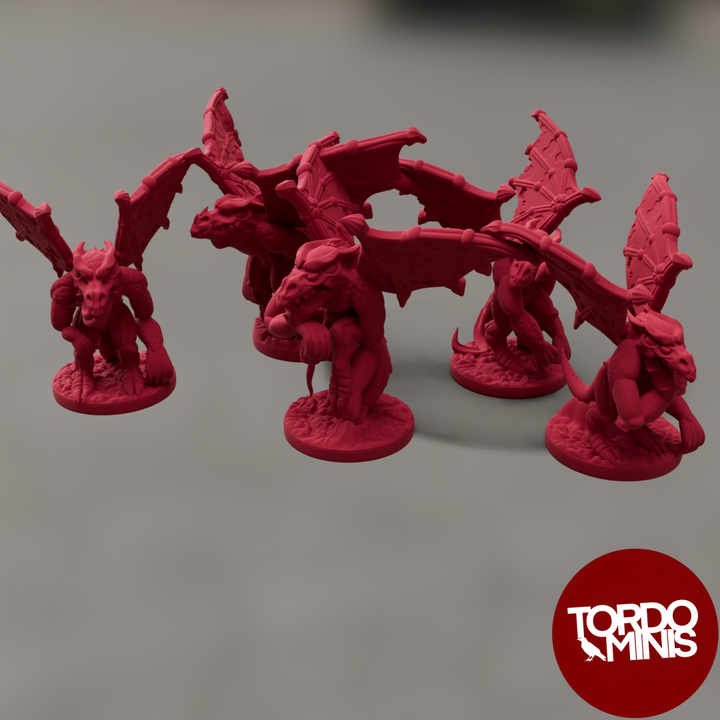 10mm Blood Daemon Army by Tordo Miniatures