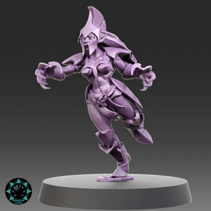 Realm of Paths Dark Elf Fantasy Football Team