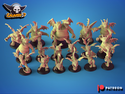 Calaverd3D Dragon Force Fantasy Football Team