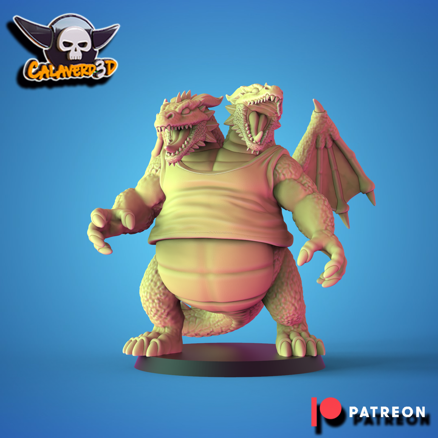 Calaverd3D Dragon Force Fantasy Football Team
