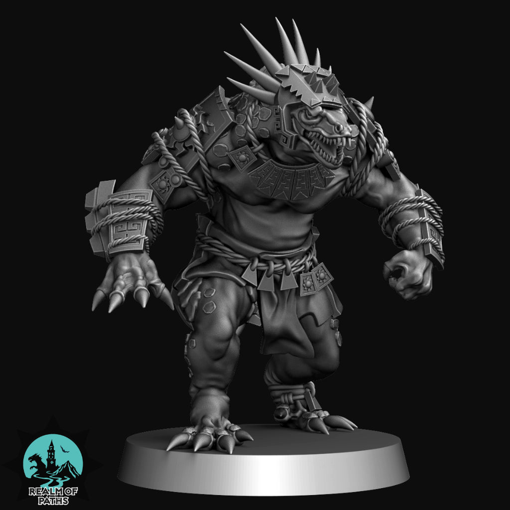 Realm of Paths Lizard Folk Cold Blooded Fantasy Football Team