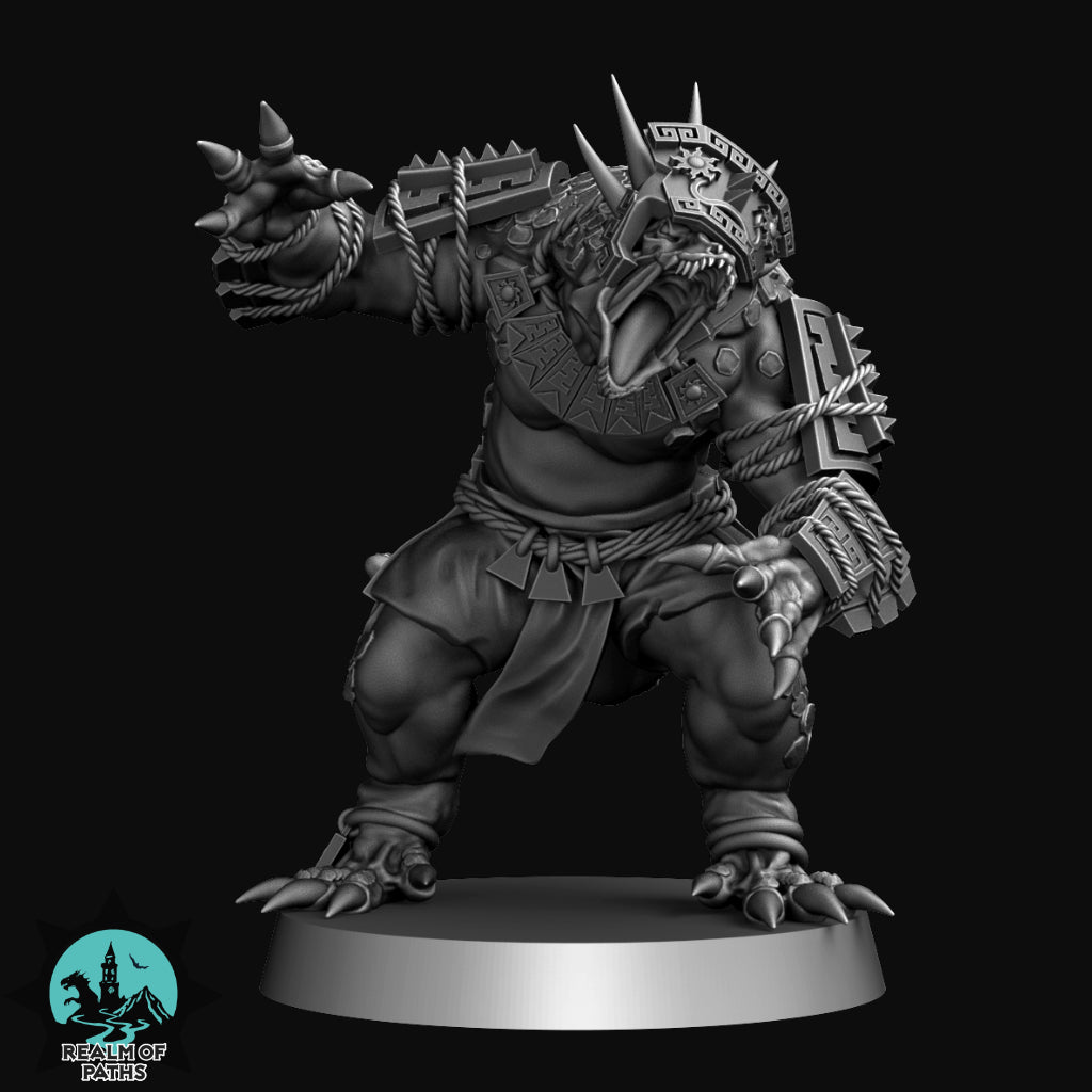 Realm of Paths Lizard Folk Cold Blooded Fantasy Football Team