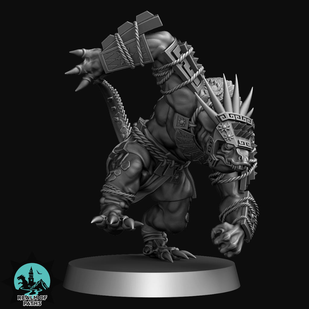 Realm of Paths Lizard Folk Cold Blooded Fantasy Football Team