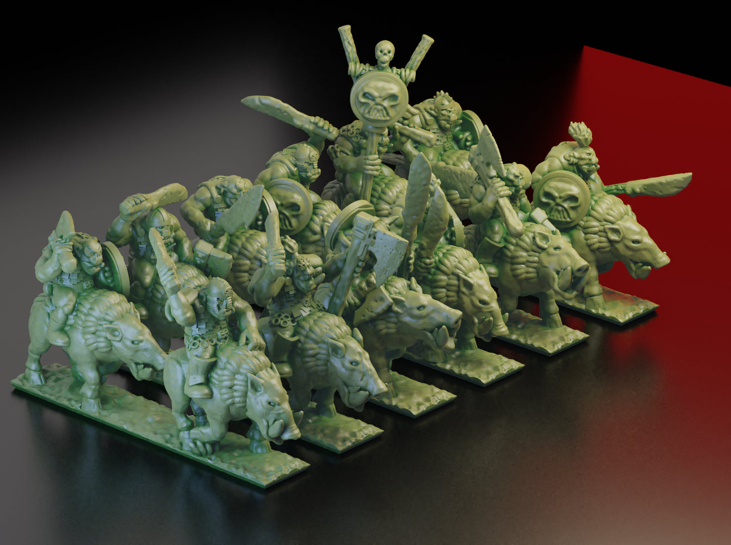 10mm Fantasy Orcs and Goblins Army by Wake's Emporium