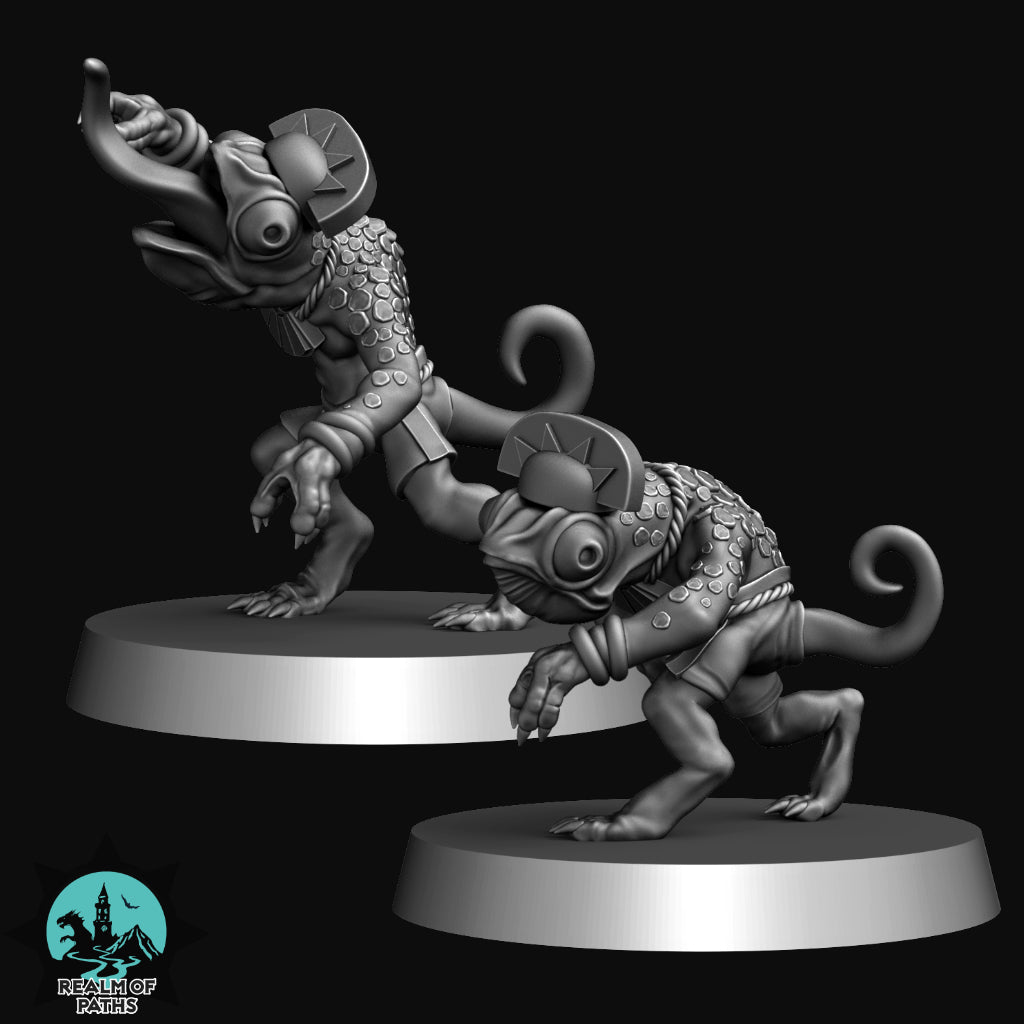 Realm of Paths Lizard Folk Cold Blooded Fantasy Football Team