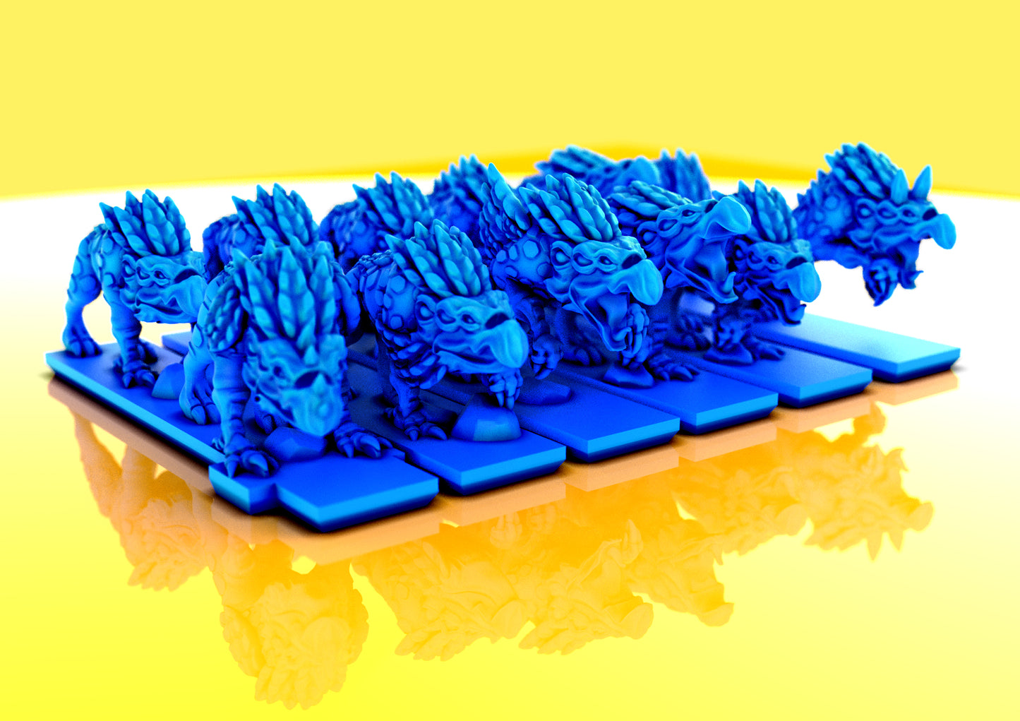 10mm Tzeentch Daemon Army by Ankylo Miniatures