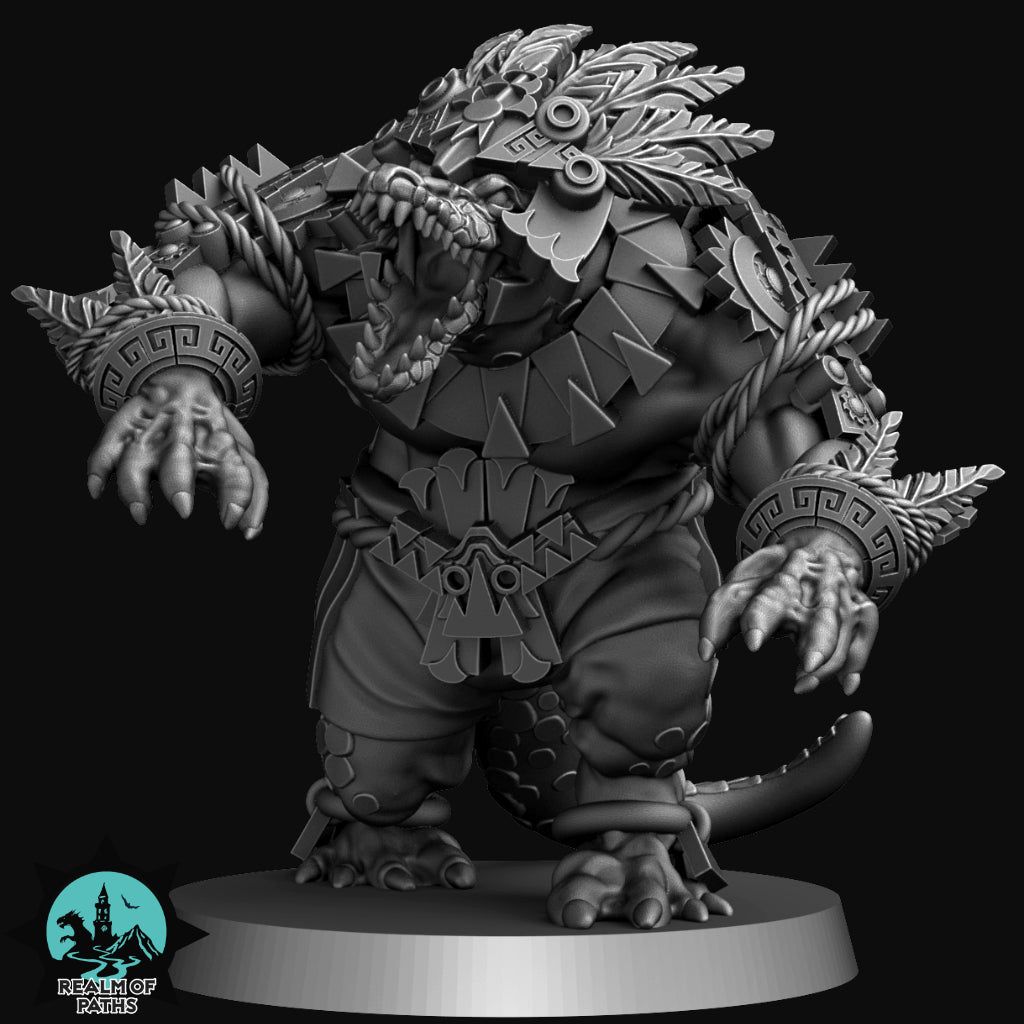 Realm of Paths Lizard Folk Cold Blooded Fantasy Football Team