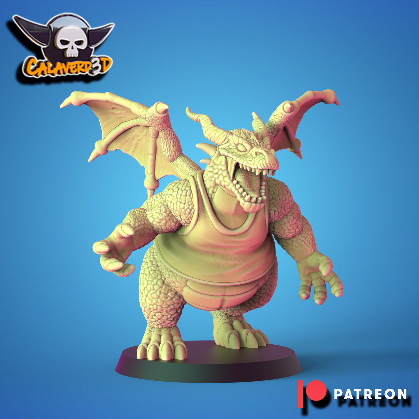Calaverd3D Dragon Force Fantasy Football Team