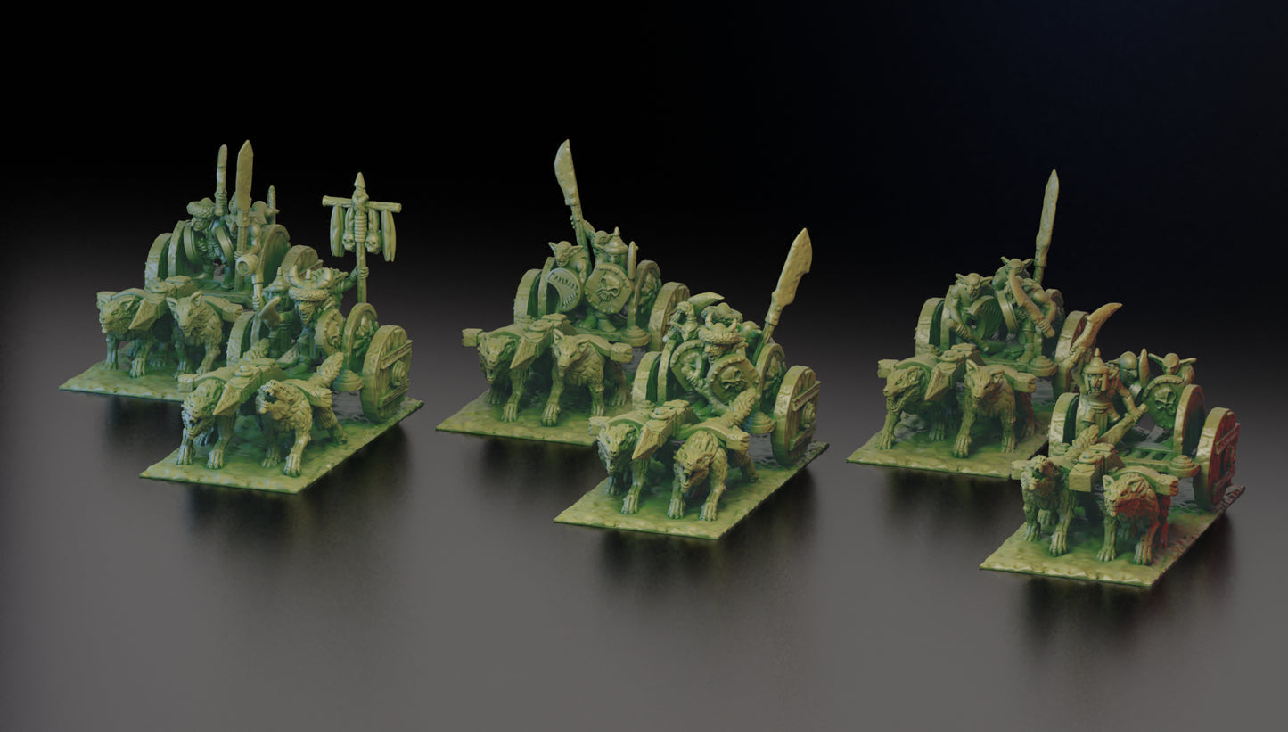 10mm Fantasy Orcs and Goblins Army by Wake's Emporium