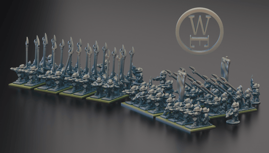 10mm Fantasy Battle Morghei Orc Army by Wake's Emporium