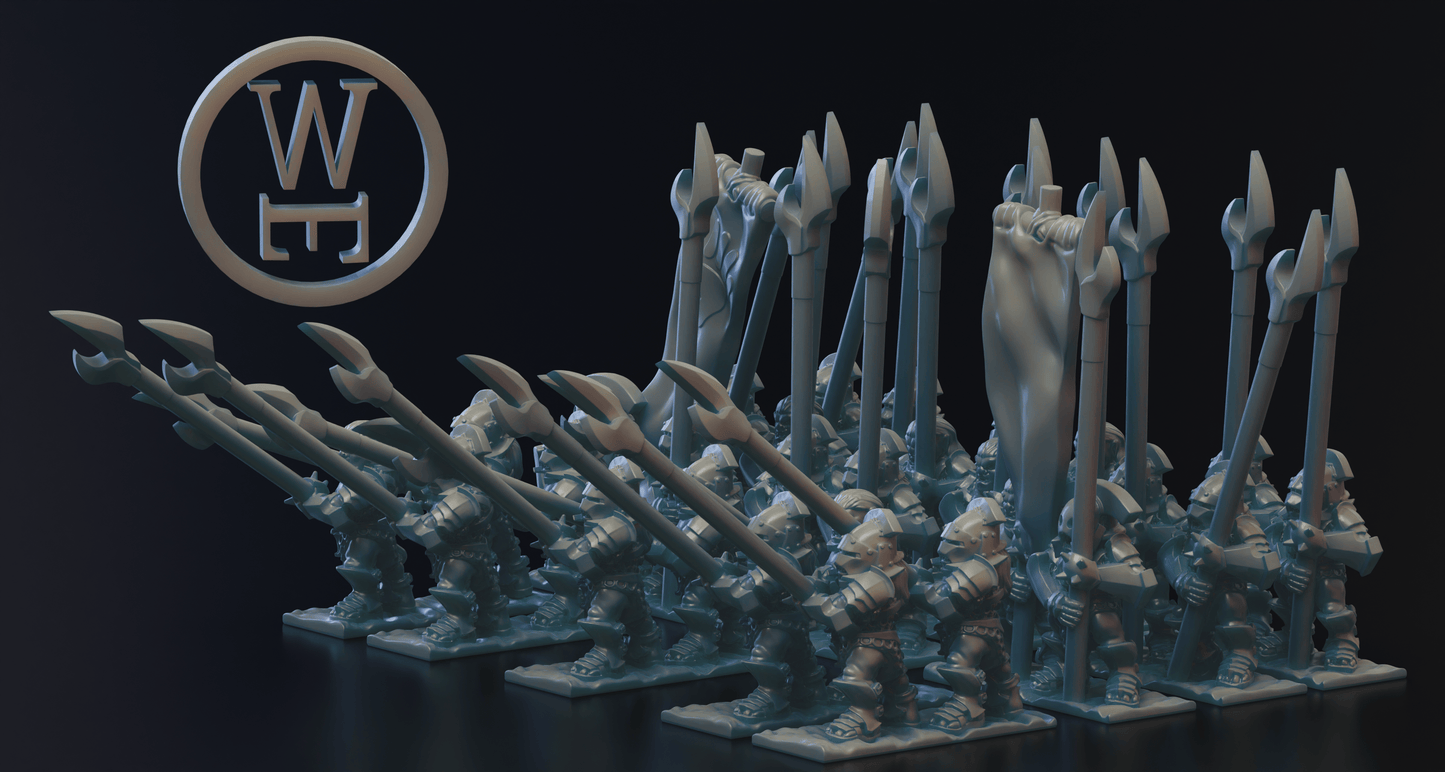 10mm Fantasy Battle Morghei Orc Army by Wake's Emporium