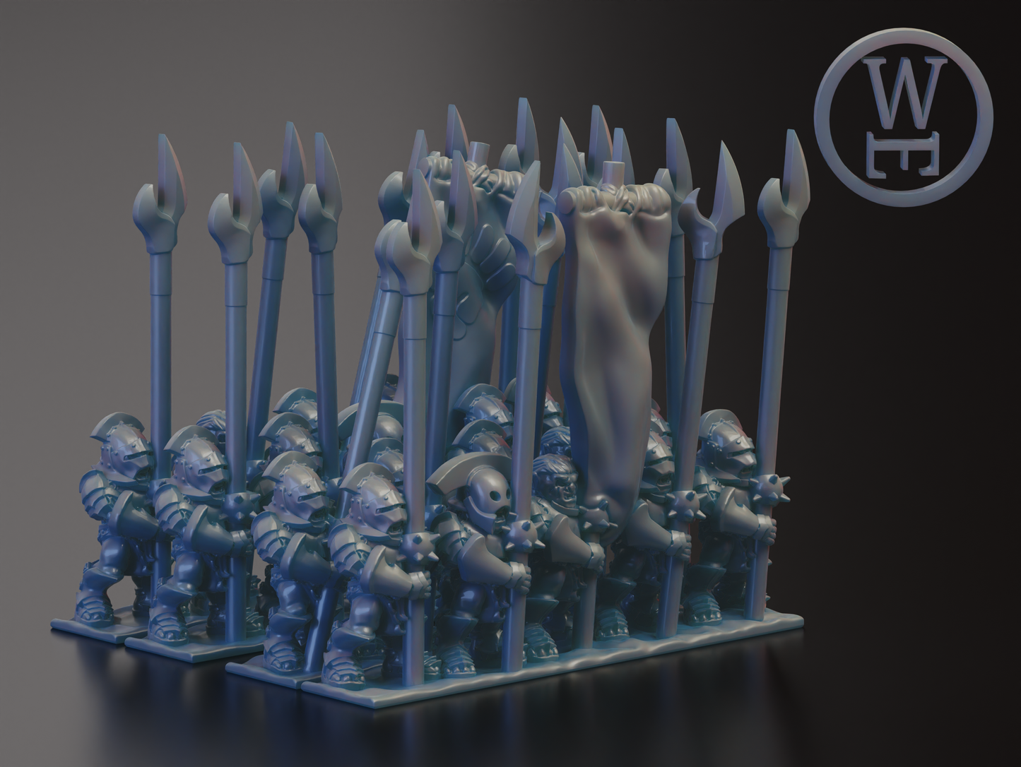 10mm Fantasy Battle Morghei Orc Army by Wake's Emporium