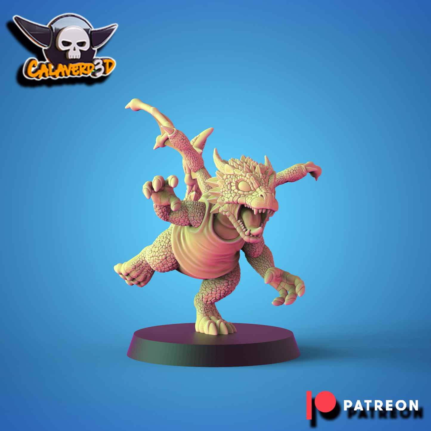 Calaverd3D Dragon Force Fantasy Football Team