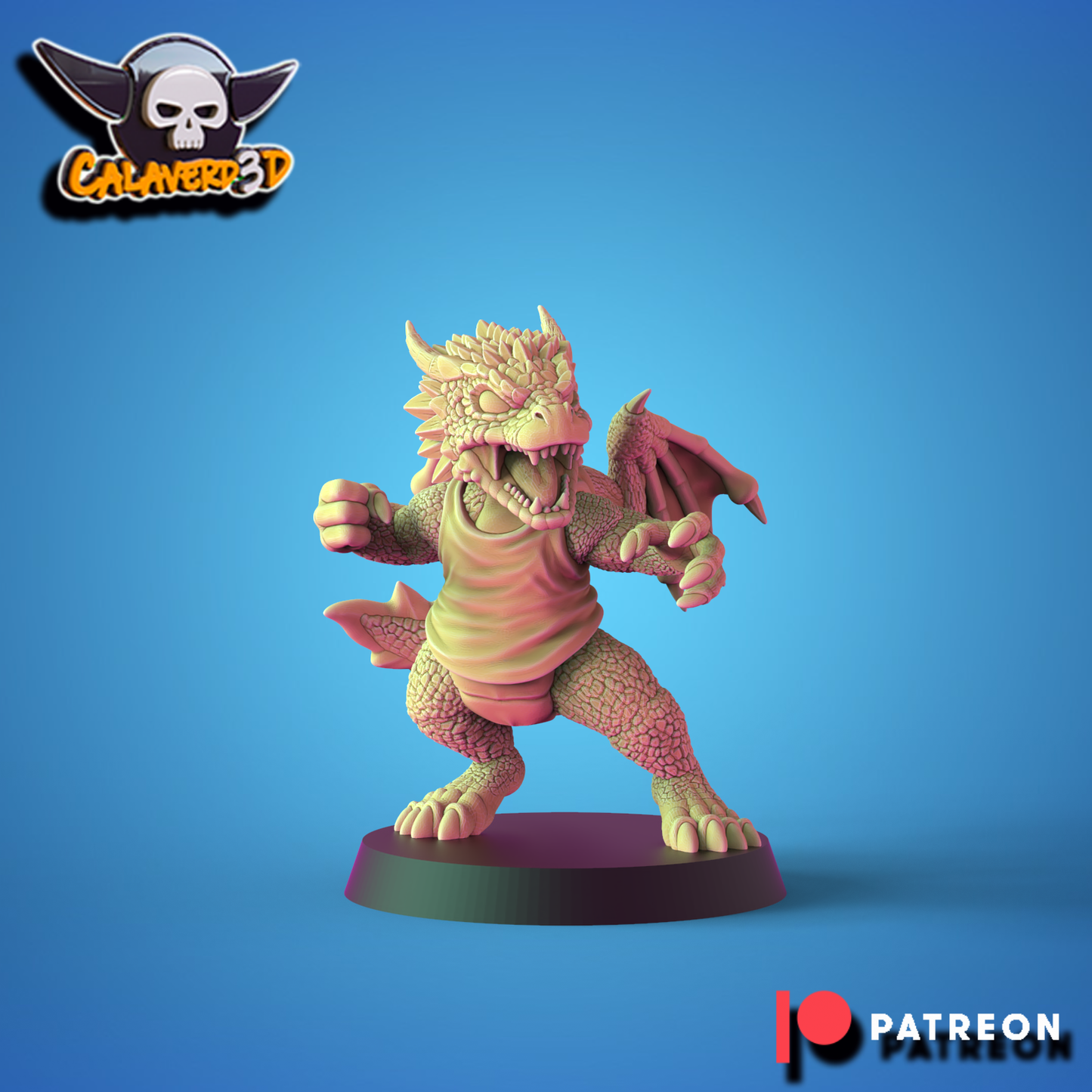 Calaverd3D Dragon Force Fantasy Football Team