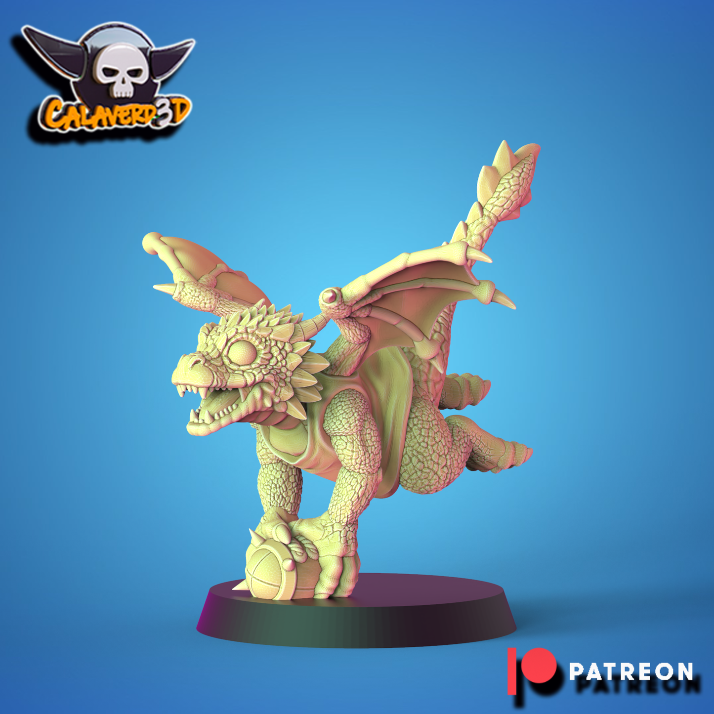 Calaverd3D Dragon Force Fantasy Football Team