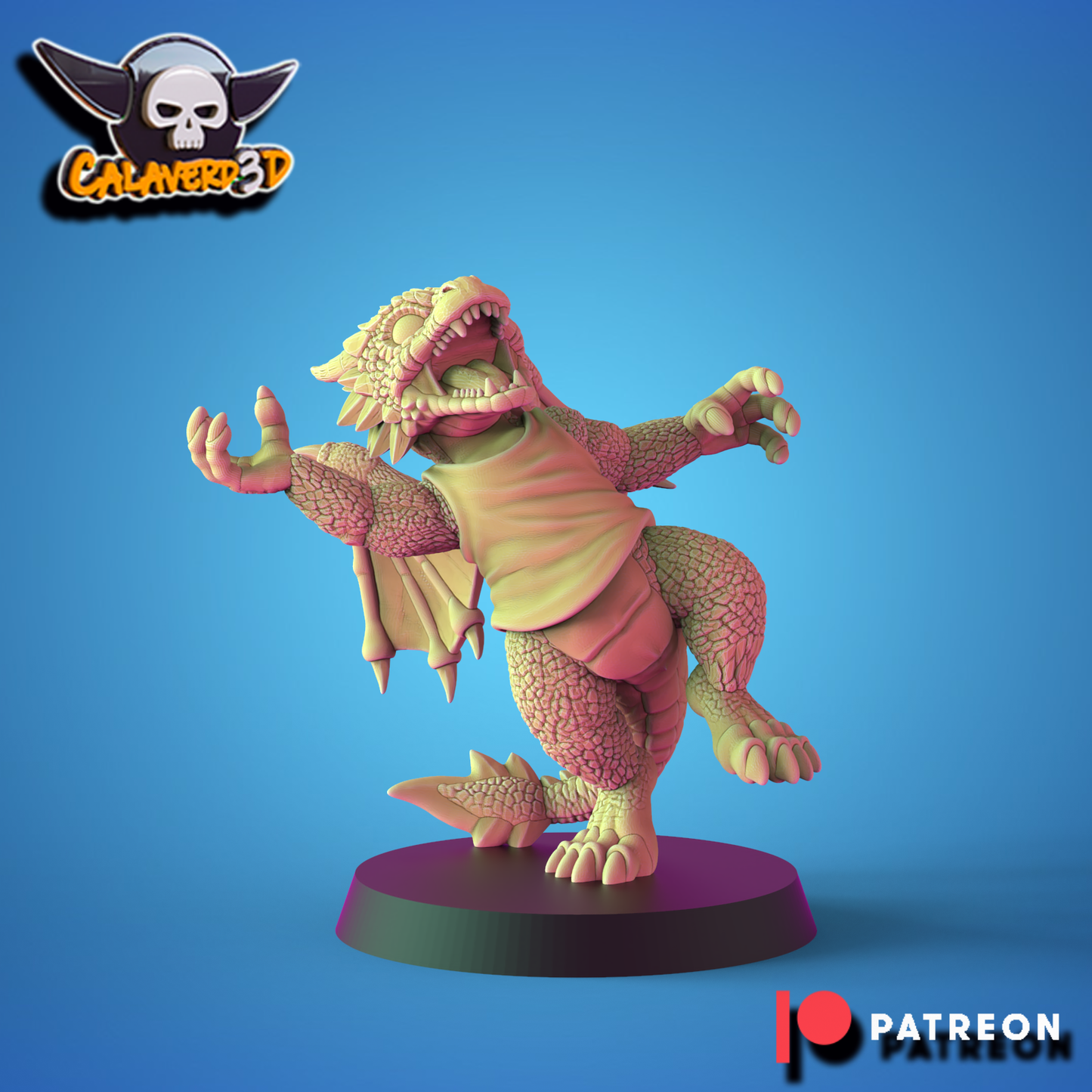 Calaverd3D Dragon Force Fantasy Football Team