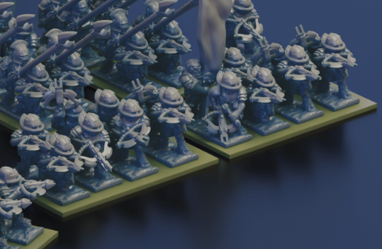 10mm Fantasy Battle Morghei Orc Army by Wake's Emporium
