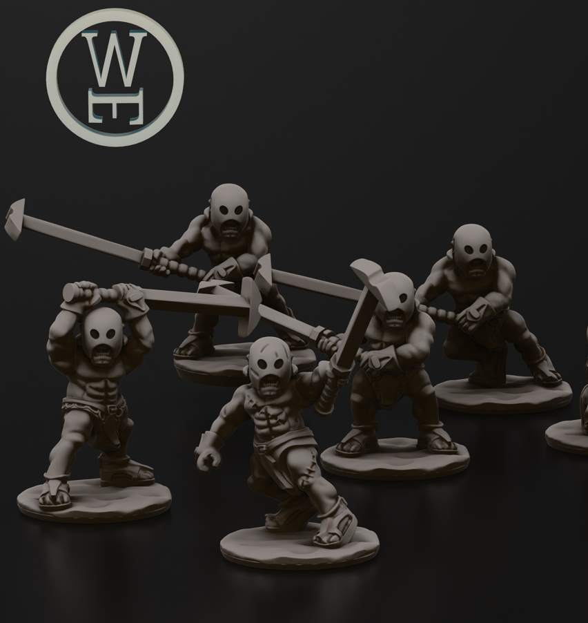 10mm Fantasy Battle Morghei Orc Army by Wake's Emporium