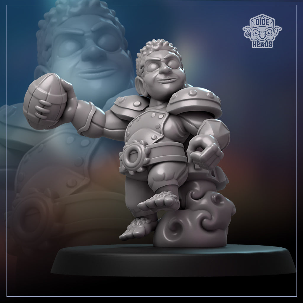 Dice Heads Skybound Stunties Fantasy Football Team
