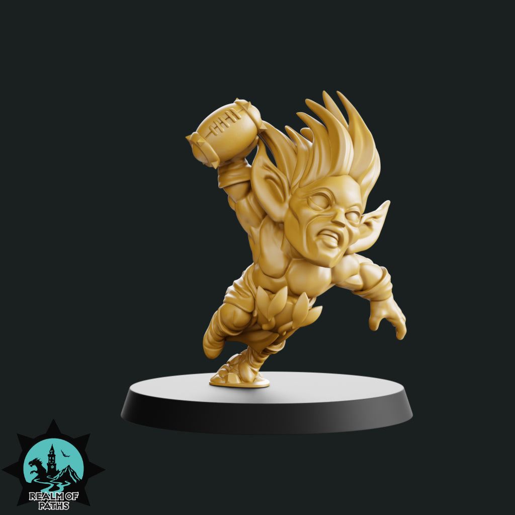 Realm of Paths Chibi Style Wood Elf Fantasy Football Team