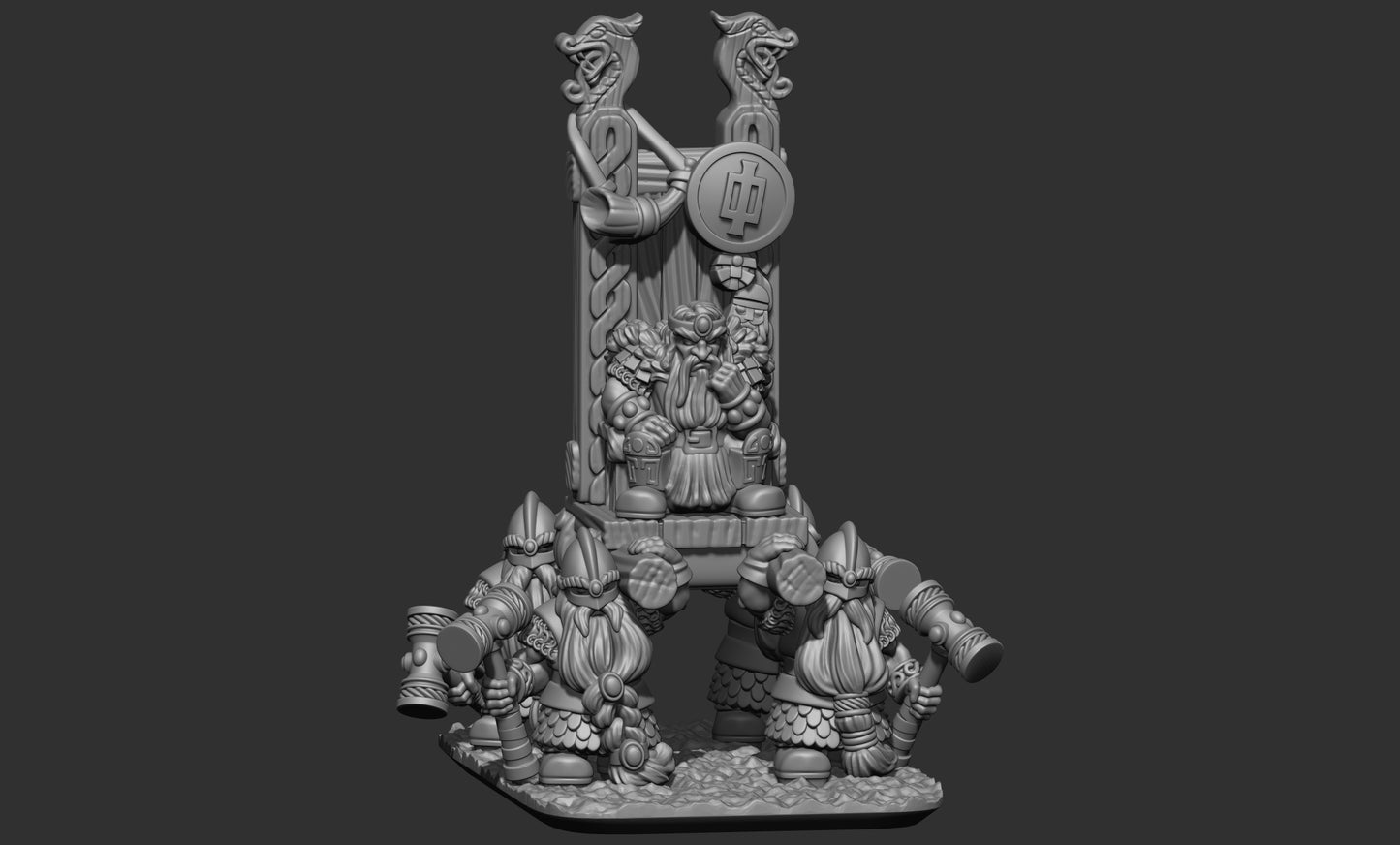 10mm Fantasy Battle Norse Dwarves Army by Varus Miniatures