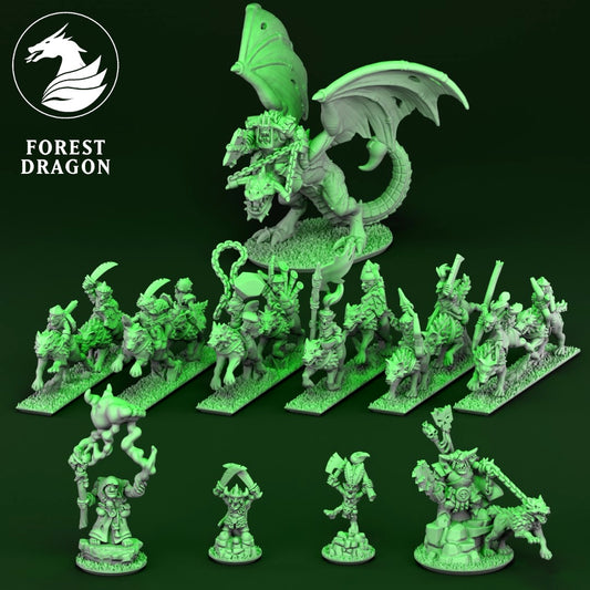 10mm Orcs and Goblins Army by Forest Dragon Miniatures