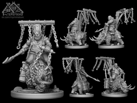 10mm Fantasy Battle Ogre Kingdom Army by Teremki Studios