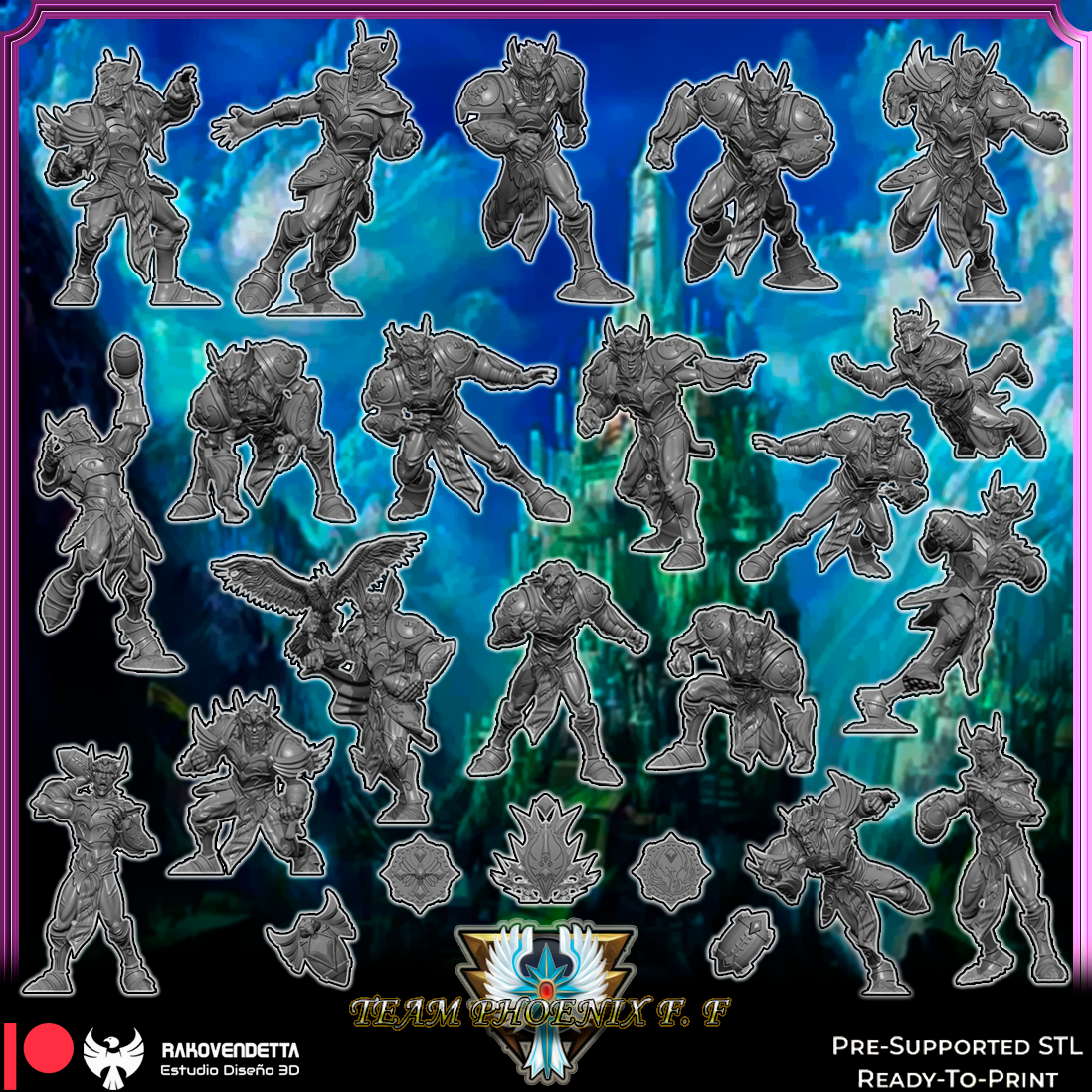 Rakovendetta Estudio Phoenix Fantasy Football Team