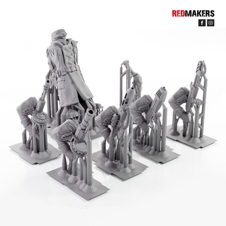 Redmakers Imperial Force Ice Warriors Squad - 40k