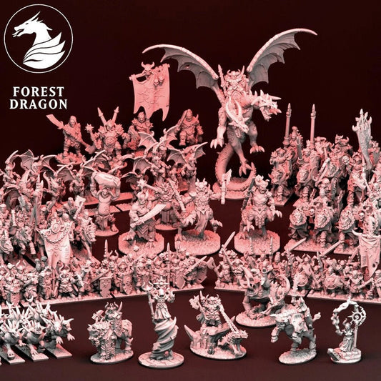 10mm Despoilers Army by Forest Dragon