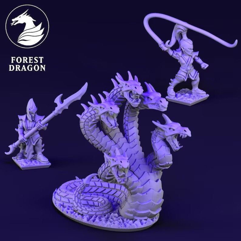 10mm Dire Elf Army by Forest Dragon