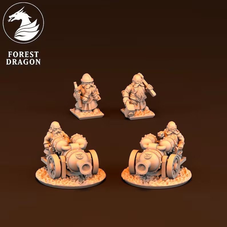 10mm Dwarf Army by Forest Dragon