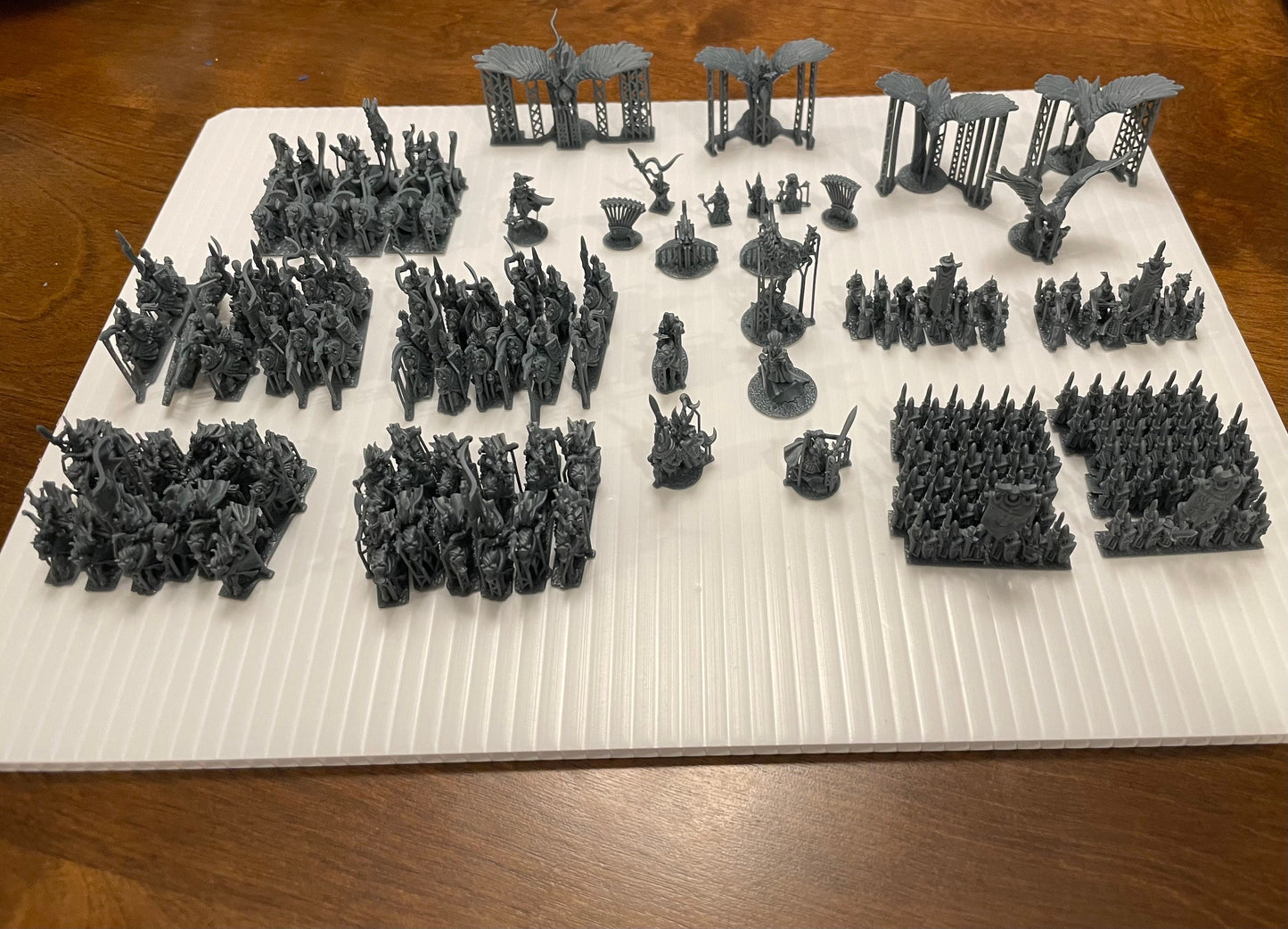 10mm Noble Elf Army by Forest Dragon