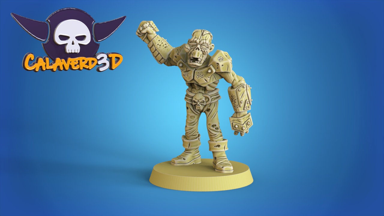 Calaverd3D Shambling Undead Grave Champions Fantasy Football Team