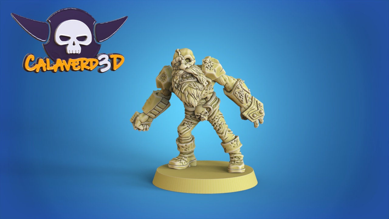 Calaverd3D Shambling Undead Grave Champions Fantasy Football Team