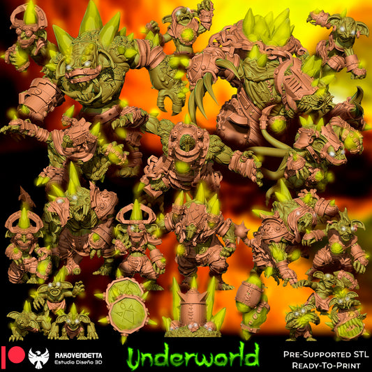 Rakovendetta Estudio Underworld Fantasy Football Team