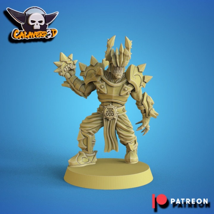 Calaverd3D Damned of the 9th Circle Fantasy Football Team