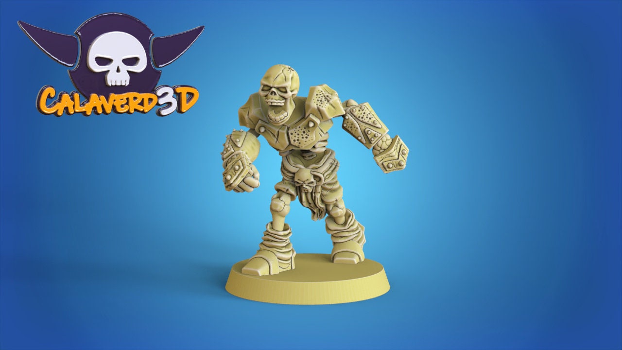 Calaverd3D Shambling Undead Grave Champions Fantasy Football Team