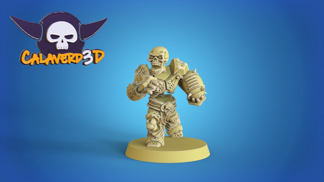 Calaverd3D Shambling Undead Grave Champions Fantasy Football Team