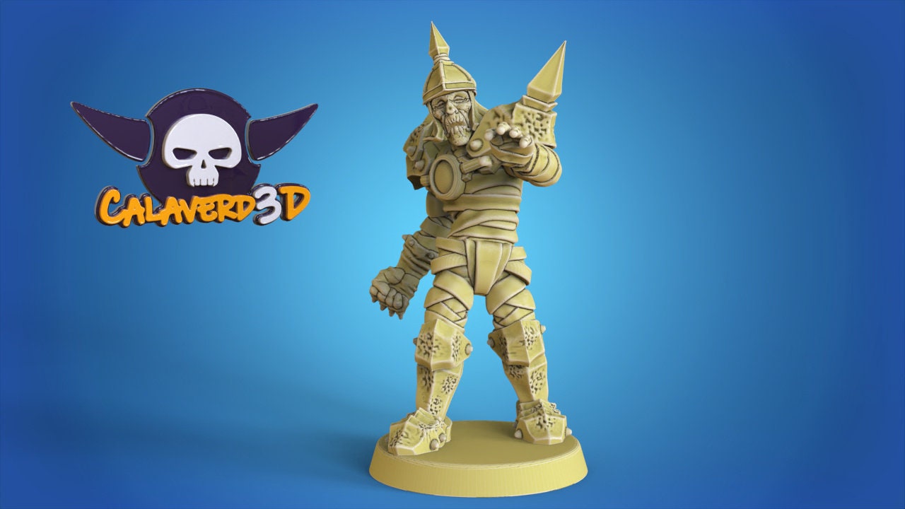 Calaverd3D Shambling Undead Grave Champions Fantasy Football Team