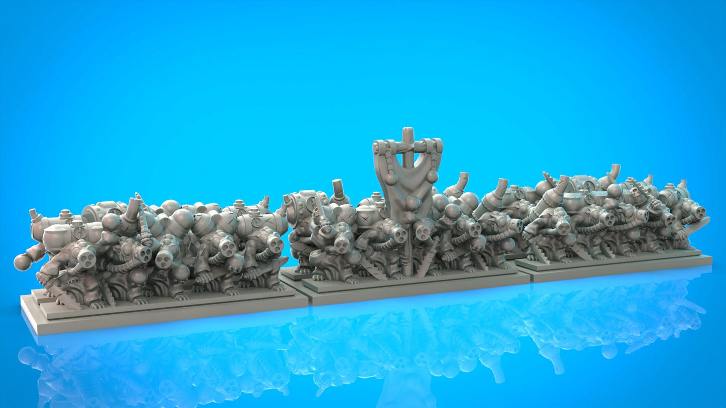 10mm Vermin Clans Army by Ankylo Miniatures