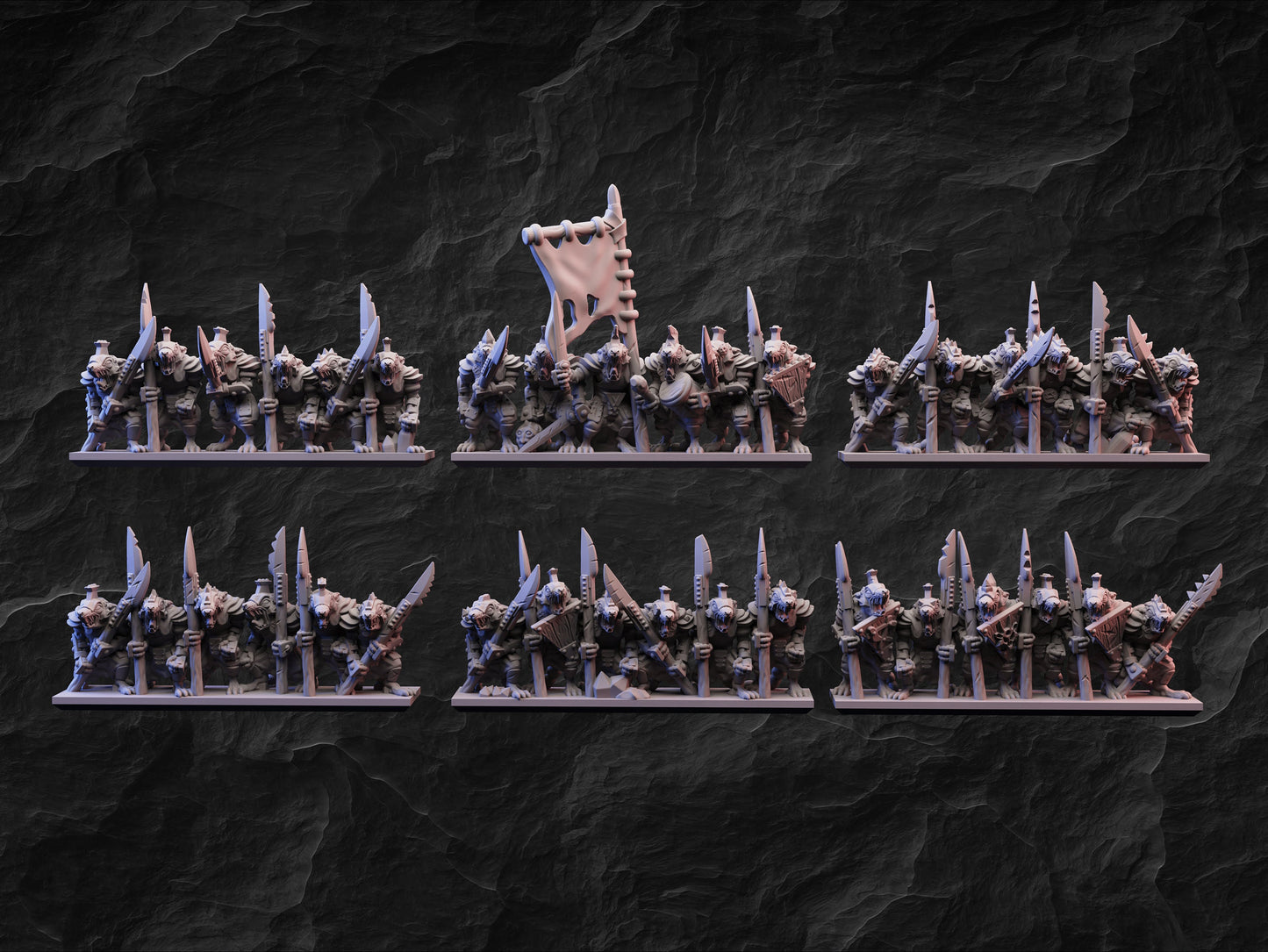 10mm Vermin Clans Army by Ankylo Miniatures