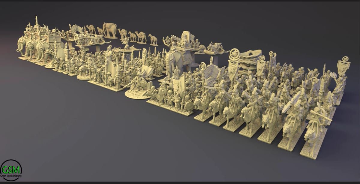 10mm Araby Army by Greenskin Miniatures