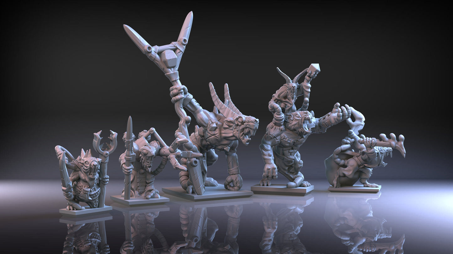 10mm Vermin Clans Army by Ankylo Miniatures