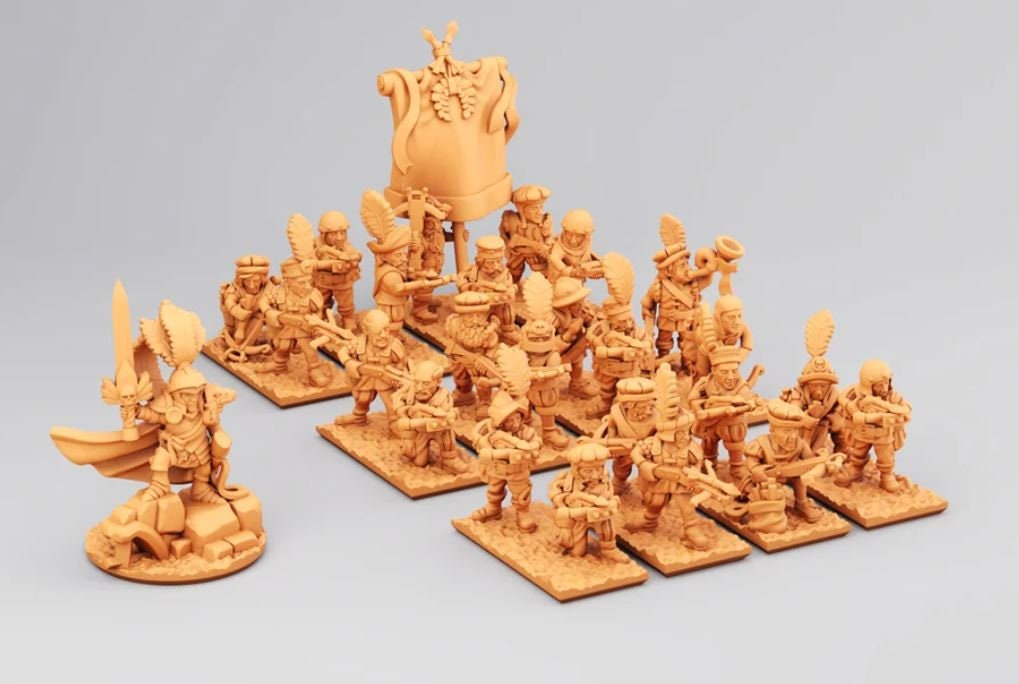 10mm Empire Army by Mini Rat Studio