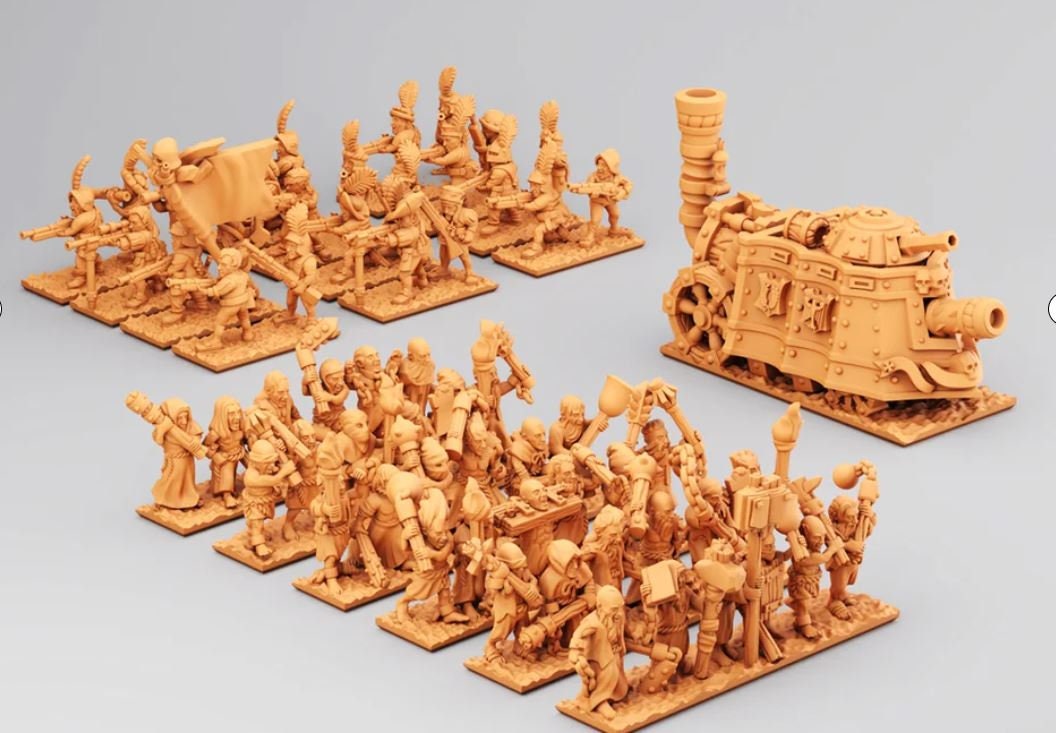 10mm Empire Army by Mini Rat Studio